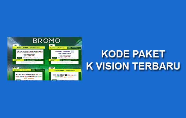 Kode paket k vision