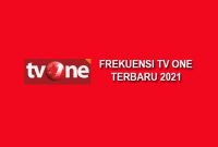 Frekuensi tv one terbaru