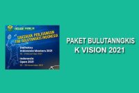 Paket bulutangkis k vision