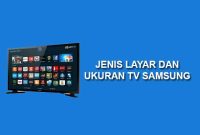 Ukuran tv samsung