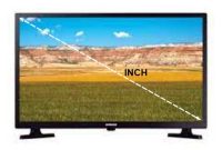 cara mengukur inch tv