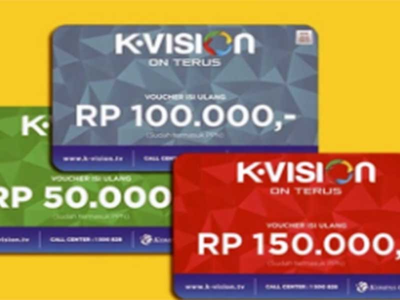 Cara beli voucher k vision lewat wa