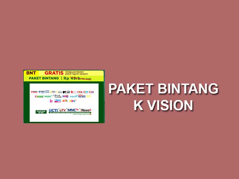 Paket bintang k vision