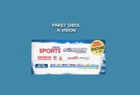 Paket gibol k vision terbaru