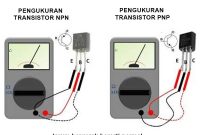 Cara mengukur transistor menggunakan multimeter analog