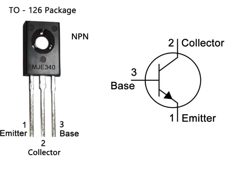 Data pin kaki transistor persamaan mje340