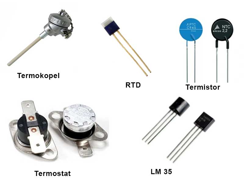 Jenis sensor suhu