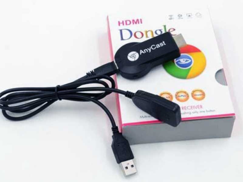 Cara menggunakan hdmi dongle ke tv degan anycast