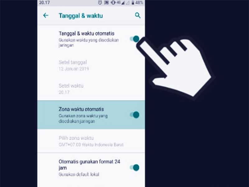 Mengatasi hp tidak bisa konek wifi