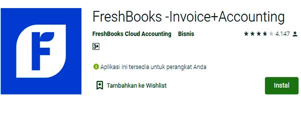 Aplikasi freshbooks