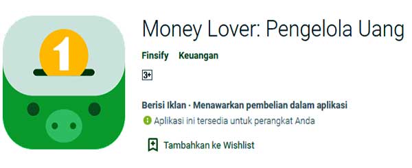 Aplikasi money lover
