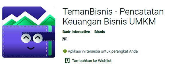 Aplikasi teman bisnis