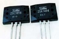 Data set transistor final sanken