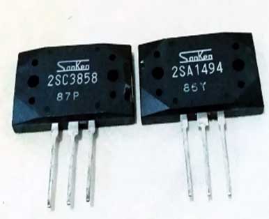 Data set transistor final sanken