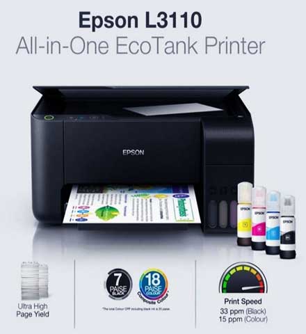 Kelebihan printer epson L3110